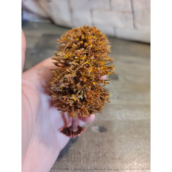 Brown orange bush tree Village accessory decor fall - Picture 4 of 4